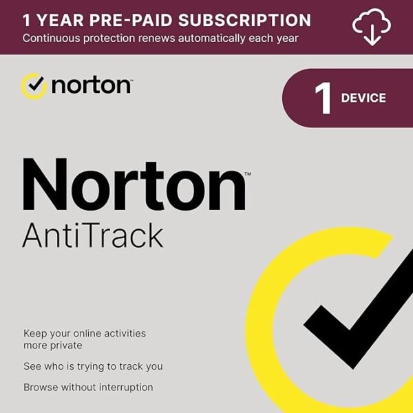 Norton AntiTrack – for blocking trackers and protecting privacy online